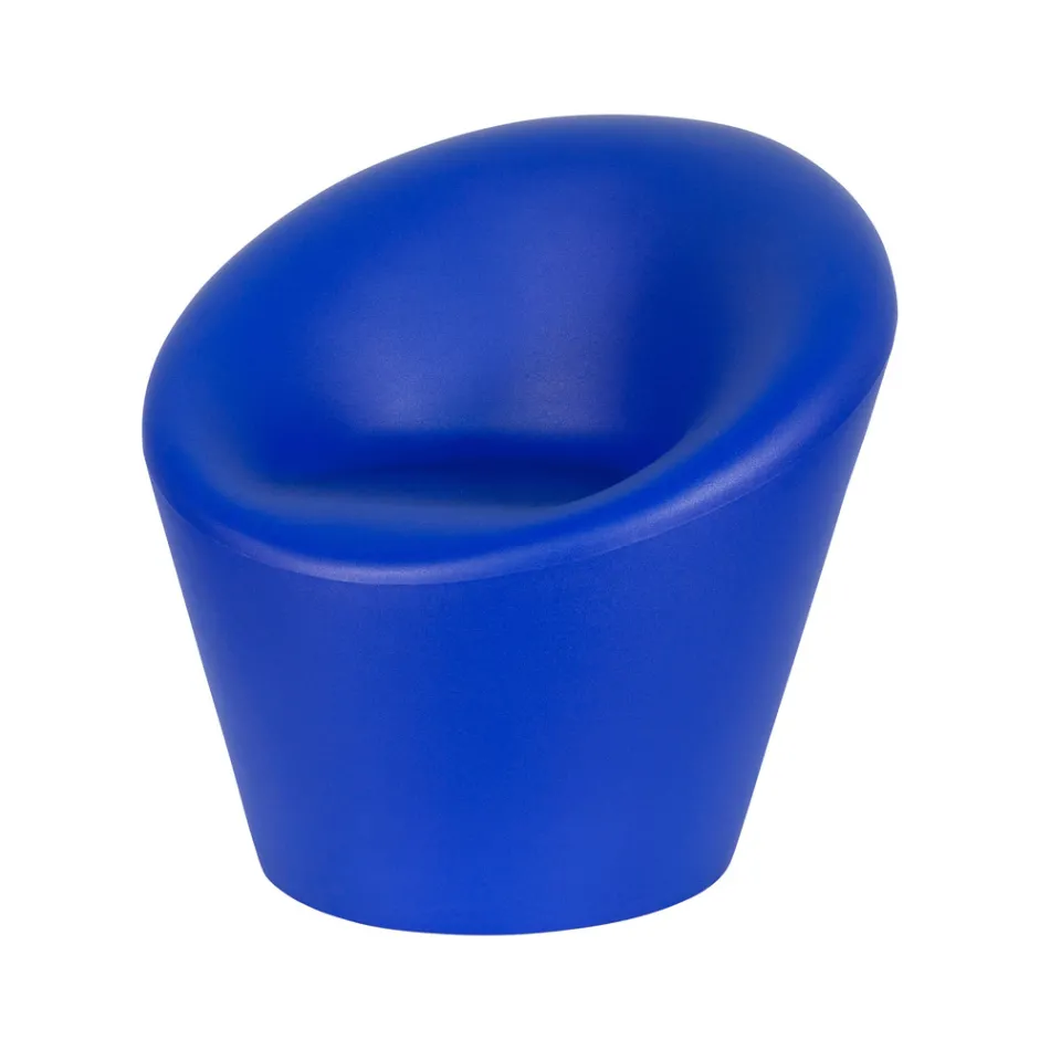 Garden Armchair in Fluo and Colored Polyethylene Made in Italy - Colores Viadurini