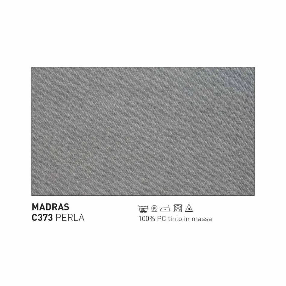 Modern Varaschin Emma garden armchair in solid iroko wood Viadurini