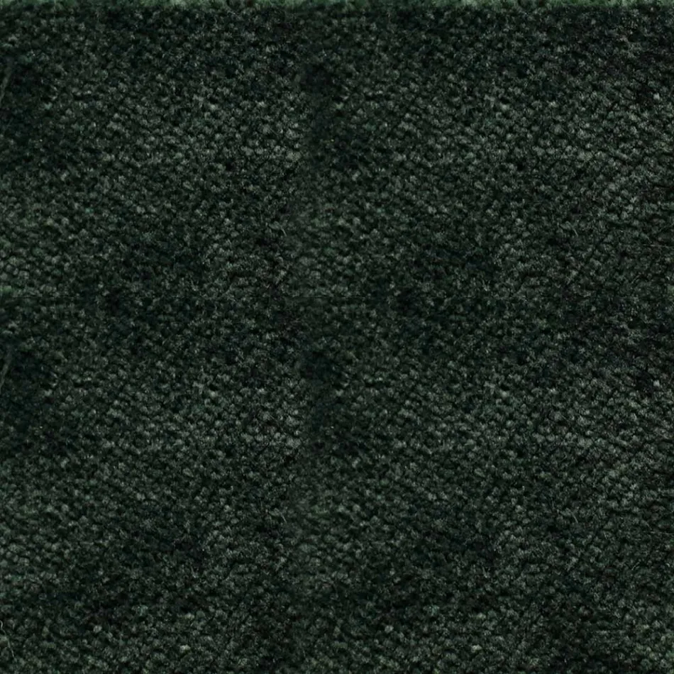 Velvet Living Room Armchair with Metal Structure Made in Italy - Alaska Viadurini