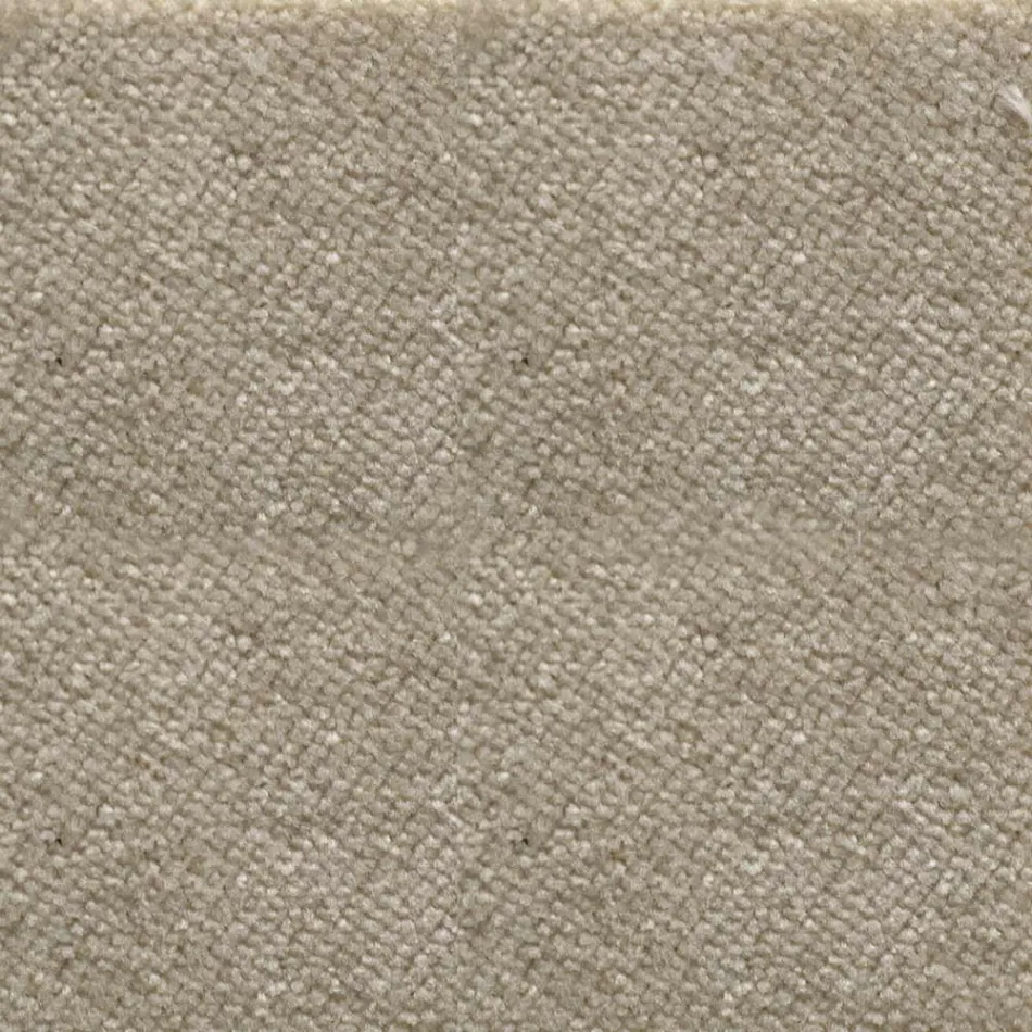 Velvet Living Room Armchair with Metal Structure Made in Italy - Alaska Viadurini