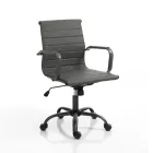 Office Armchair with High or Low Backrest - Rubidio Viadurini