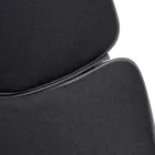 Adjustable Swivel Office Chair in Steel and Polyester - Luigio Viadurini