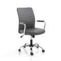 Leather Office Armchair and Adjustable Gas Lift - Radon