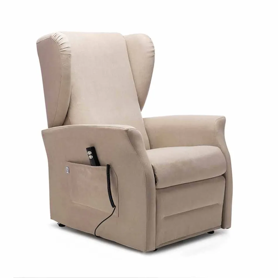 Quality Lift Armchair Relax Lift with 2 Motors Made in Italy - Daphne Viadurini