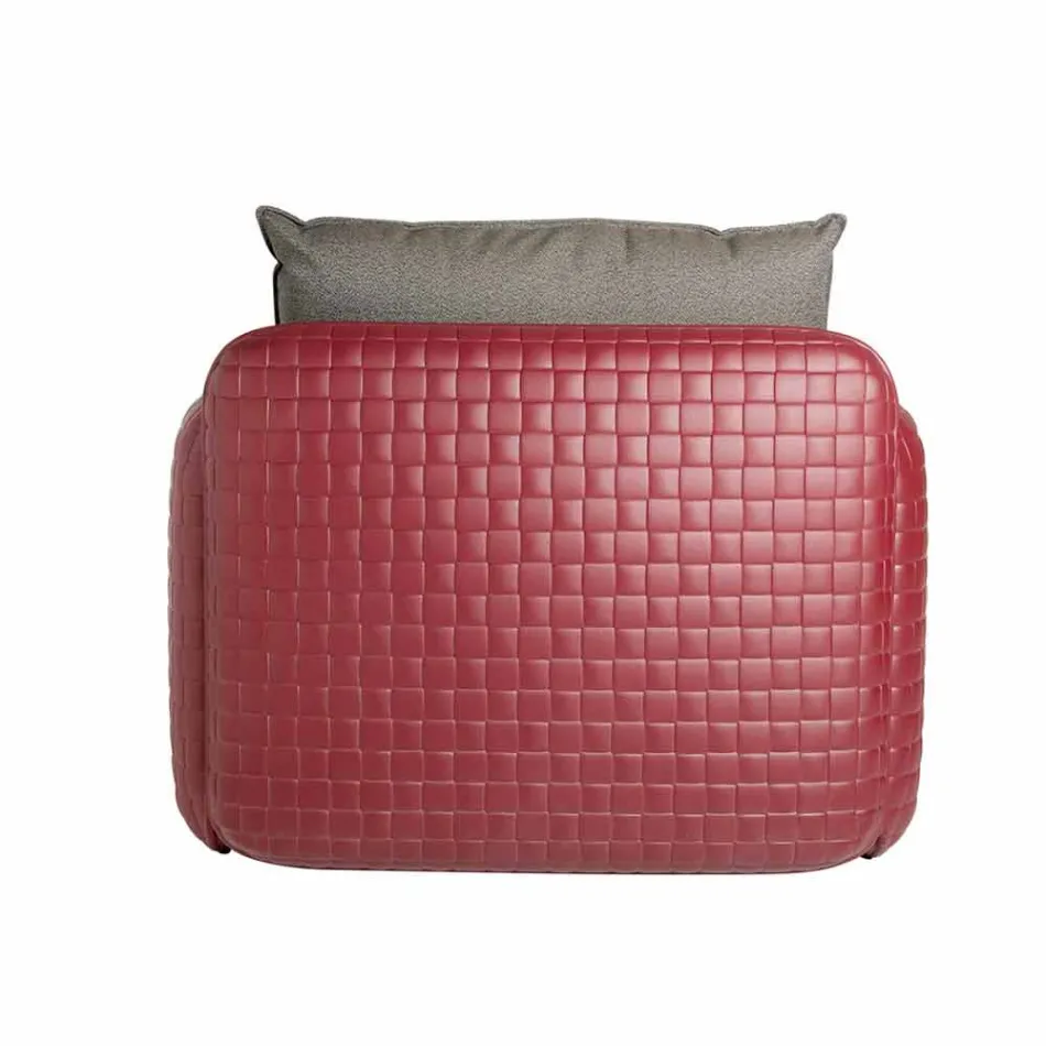 Lounge Chair with Waterproof Cushions, for Outdoor - Mara Slide Viadurini