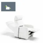 Via Venezia motorized armchair with 1 motor Viadurini