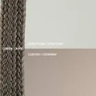 Outdoor Armchair in Steel Various Sizes and Cushions Included Made in Italy - Bronn Viadurini