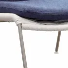 Modern Design Garden Armchair in Rope Made in Italy - Madagascar3 Viadurini