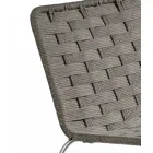Modern Design Garden Armchair in Rope Made in Italy - Madagascar3 Viadurini