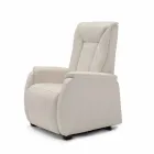 Rose design relaxing armchair with 2 motors, made in Italy Viadurini