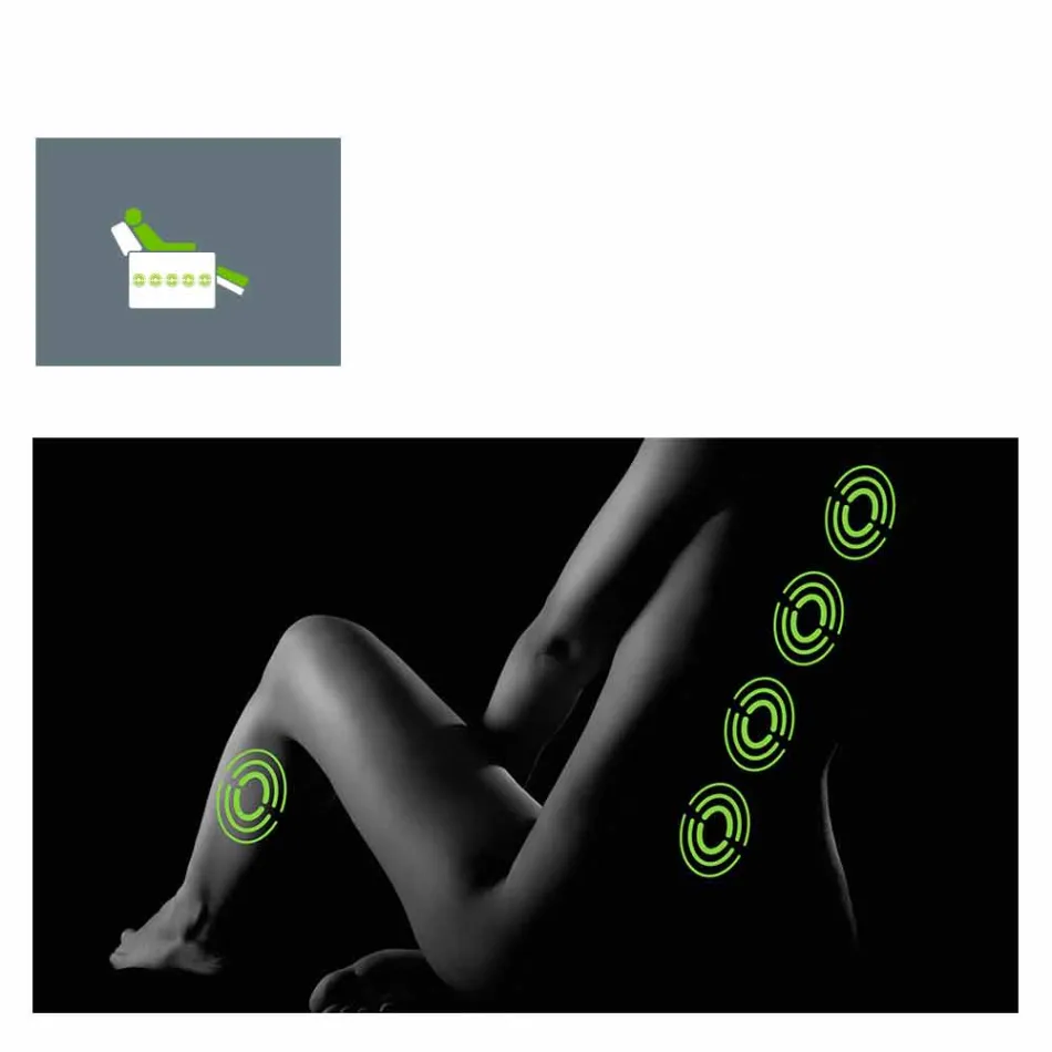 Relaxing armchair with 2 motors Via Verona Viadurini