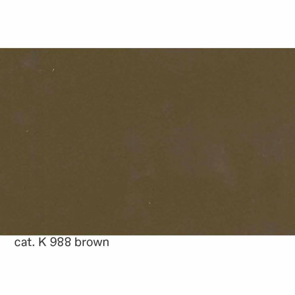 Living Room Armchair Covered in Leather with Wooden Feet Made in Italy - Pegolo Viadurini