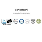 Ecological Swivel Ergonomic Design Office Armchair with Headrest - Meliva Viadurini