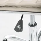 Ergonomic Office Armchair with Steel and Imitation Leather Armrests - Mantica Viadurini