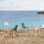 Outdoor Stackable Plastic Dining Armchair 4 Pieces - Ibiza by Vondom Viadurini
