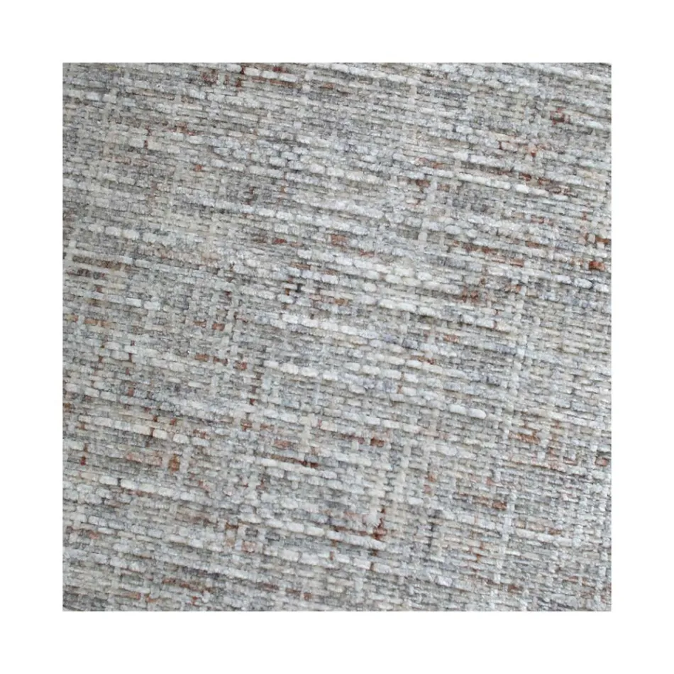 Metal armchair and Neve Cashmere seat Made in Italy - Ivy Viadurini