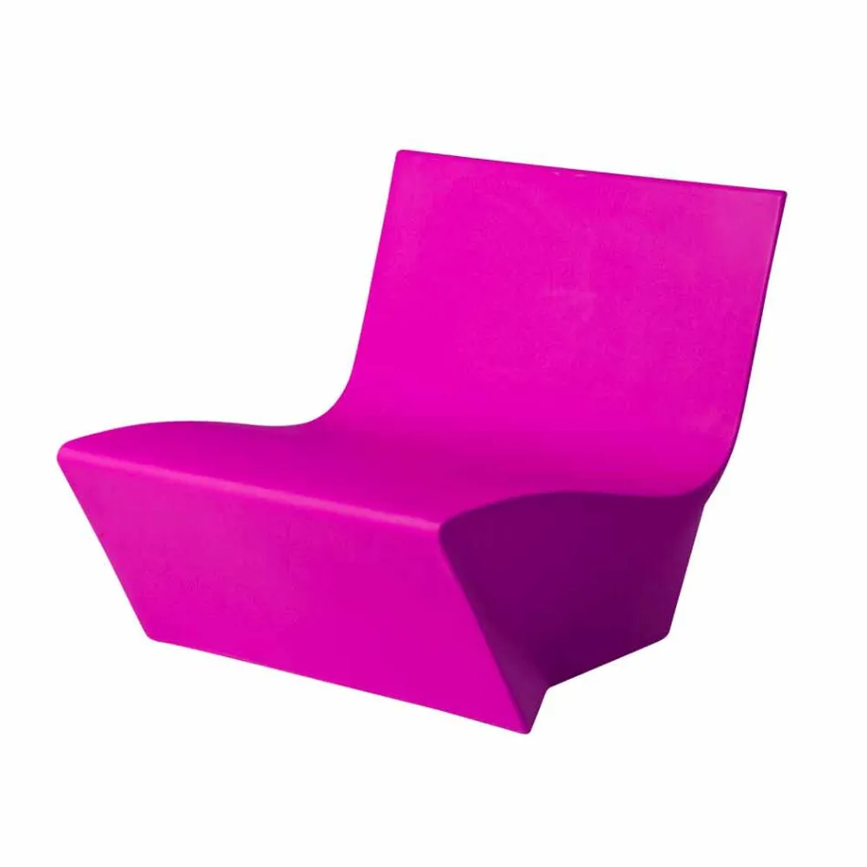 Design lounge armchair Slide Kami Colored Ichi made in Italy Viadurini
