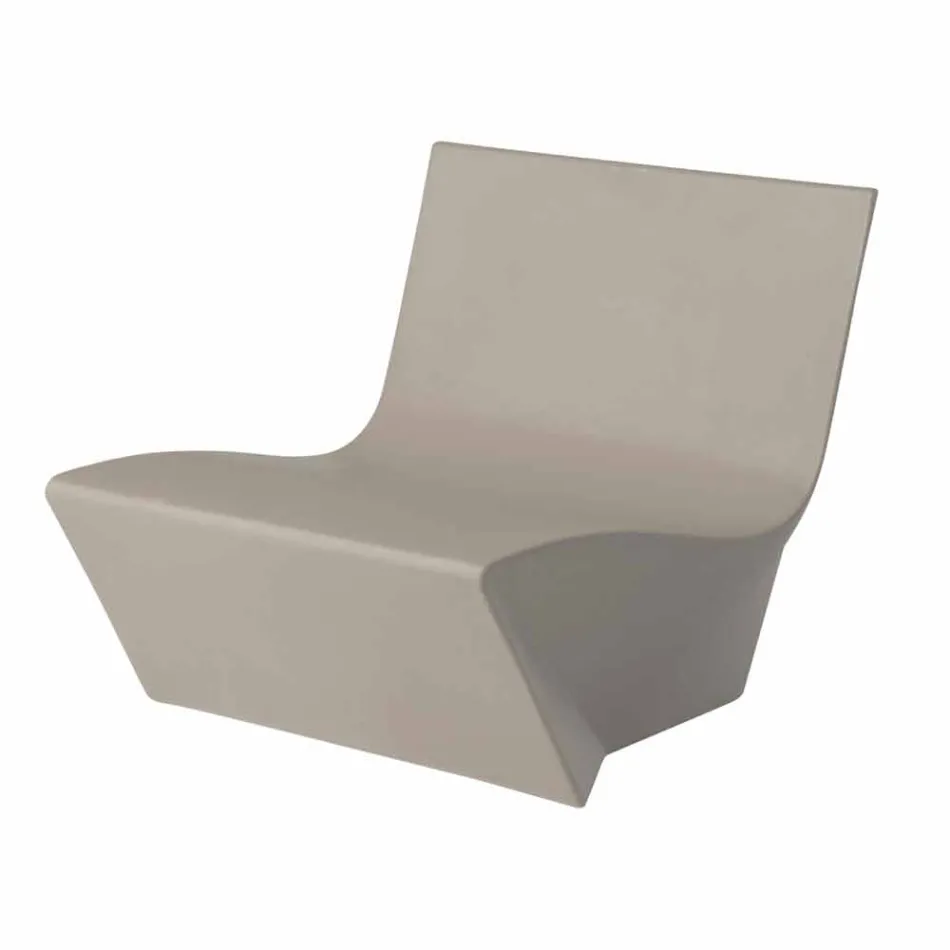 Design lounge armchair Slide Kami Colored Ichi made in Italy Viadurini