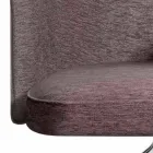 Swivel Office Armchair with Wheels and Armrests Made in Italy - Felix Viadurini