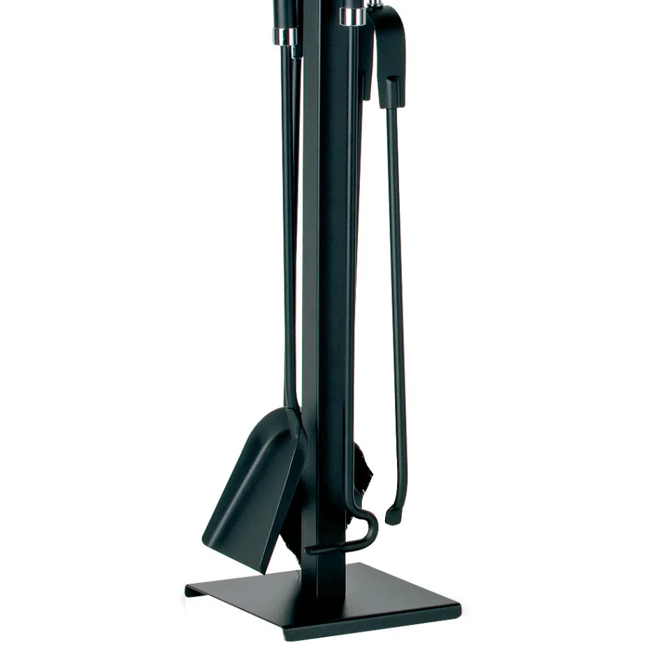 Tool holder with hook, clamp, dustpan and brush Made in Italy - Geisha Viadurini