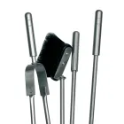 Fireplace Tool Holder with 4 Tools Included Made in Italy - Merlo Viadurini