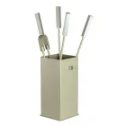 Square Metal Tool Holder and 4 Accessories Made in Italy - Iena Viadurini