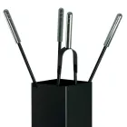 Square Metal Tool Holder and 4 Accessories Made in Italy - Iena Viadurini