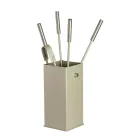 Square Metal Tool Holder and 4 Accessories Made in Italy - Iena Viadurini