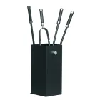 Square Metal Tool Holder and 4 Accessories Made in Italy - Iena Viadurini