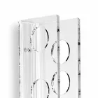 Transparent Bottle Wall Holder Baby Small L6xH60xP11cm Viadurini