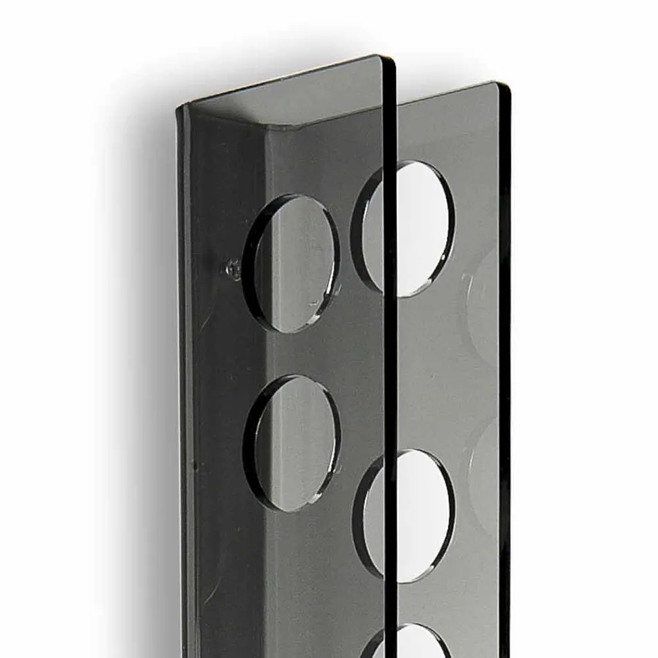 Baby Big L6xH100xP11cm Smoke Wall Wall Holder, modern design Viadurini