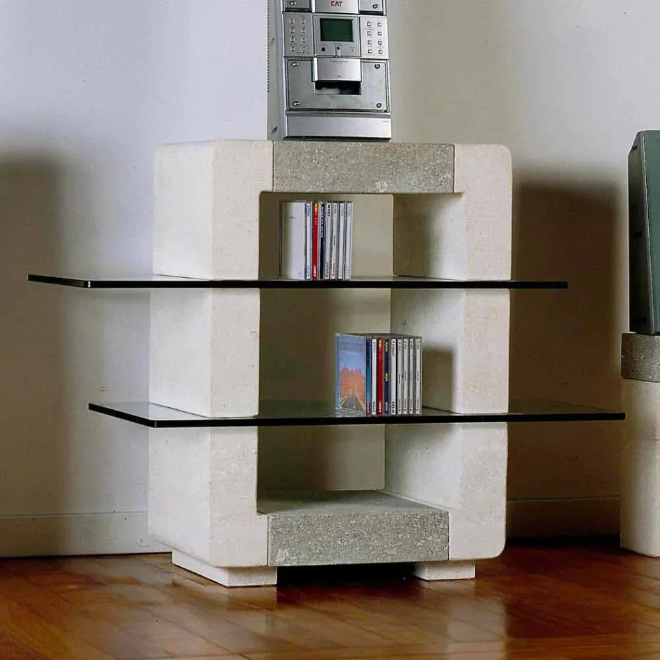 Stone Hi-Fi TV Port and Xeni Design Modern Glasses Viadurini