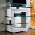 Contemporary modular glass door and modern Agnes crystal door Viadurini