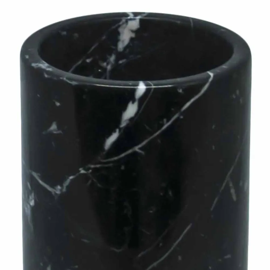 Kitchen Tool Holder in White Gray or Black Marble Made in Italy - Tulvio Viadurini