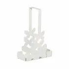 Double Cup Holder in White, Beige or Ivory Iron Made in Italy - Leiden Viadurini