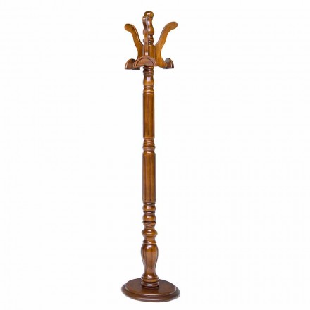 Floor stand with wooden mdf base made in Italy Romeo Viadurini