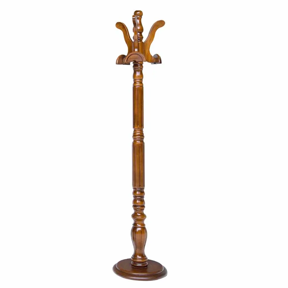 Floor stand with wooden mdf base made in Italy Romeo Viadurini