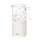 Modern Bottle Holder in White, Beige or Ivory Iron Made in Italy - Leiden Viadurini