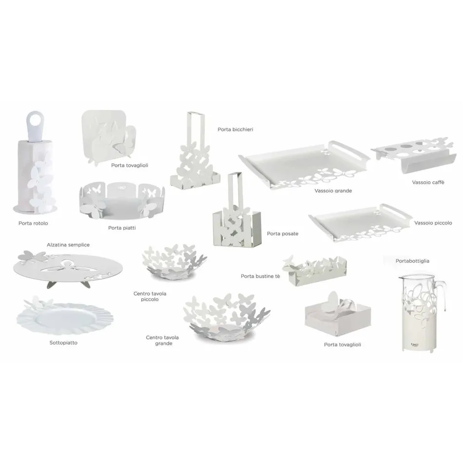 Modern Iron Bottle Holder Handcrafted, Made in Italy - Leiden Viadurini