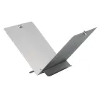 Wood holder in the shape of an open book in metal or steel Made in Italy - Falco Viadurini