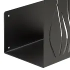 Indoor Firewood Holder in Painted Steel Made in Italy - Ghino Viadurini