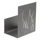 Indoor Firewood Holder in Painted Steel Made in Italy - Ghino Viadurini