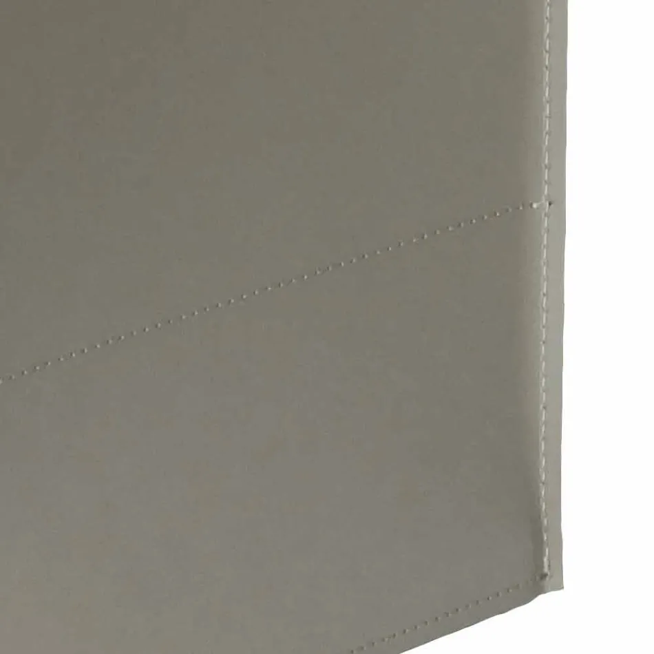 Design wood holder in Maneghe leather and plywood Viadurini