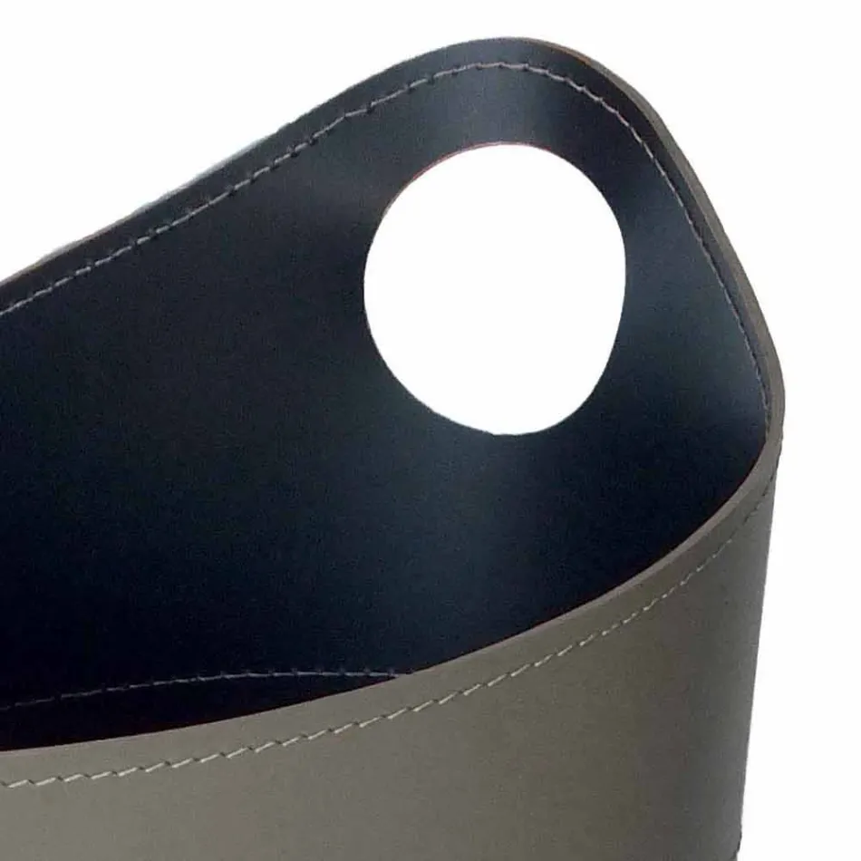 Firewood holder, iron holder and irons for Nicad leather, made in Italy Viadurini