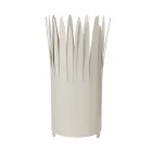 Umbrella stand of Modern Design in Iron with Razor Made in Italy - Fuoco Viadurini