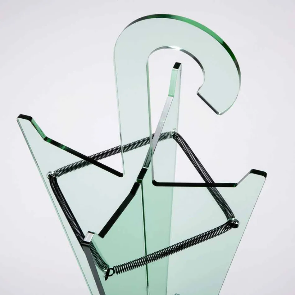 Modern Design Umbrella Stand in Methacrylate Colarato Made in Italy - Daddy Viadurini