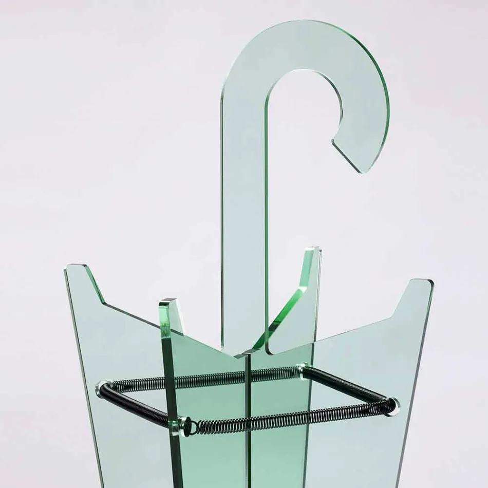 Modern Design Umbrella Stand in Methacrylate Colarato Made in Italy - Daddy Viadurini