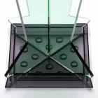 Modern Design Umbrella Stand in Methacrylate Colarato Made in Italy - Daddy Viadurini