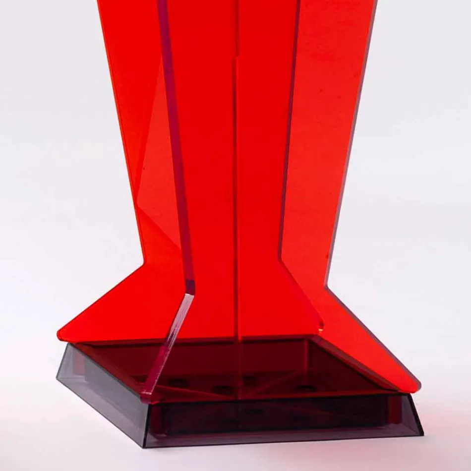 Modern Design Umbrella Stand in Methacrylate Colarato Made in Italy - Daddy Viadurini