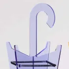 Modern Design Umbrella Stand in Methacrylate Colarato Made in Italy - Daddy Viadurini